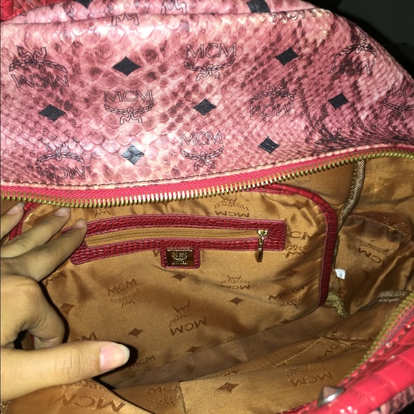 MCM STUDDED BACKPACK main image 4